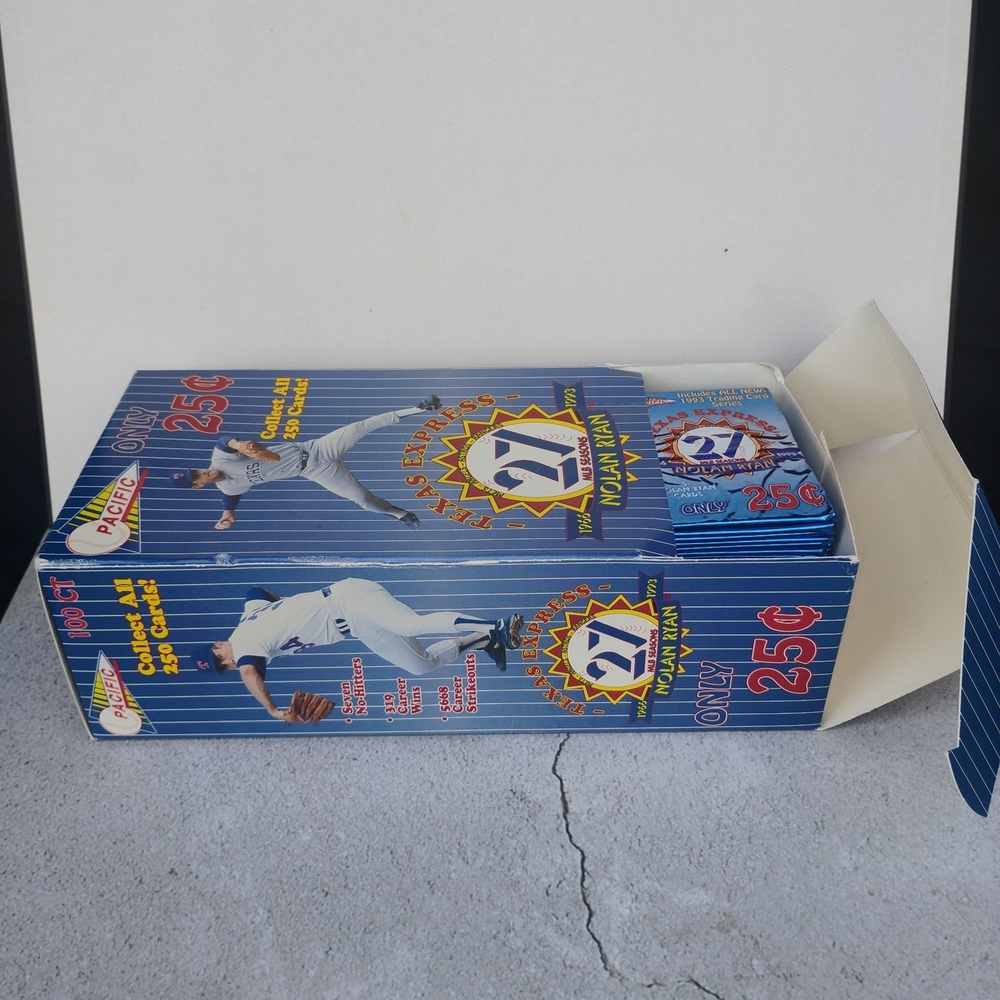 Source Unknown Texas Express Baseball Card Box - … - image 2